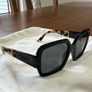 Prada PR 21XS Pillow Polarized Sunglasses